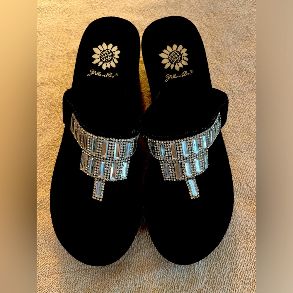 Yellow Box sandals